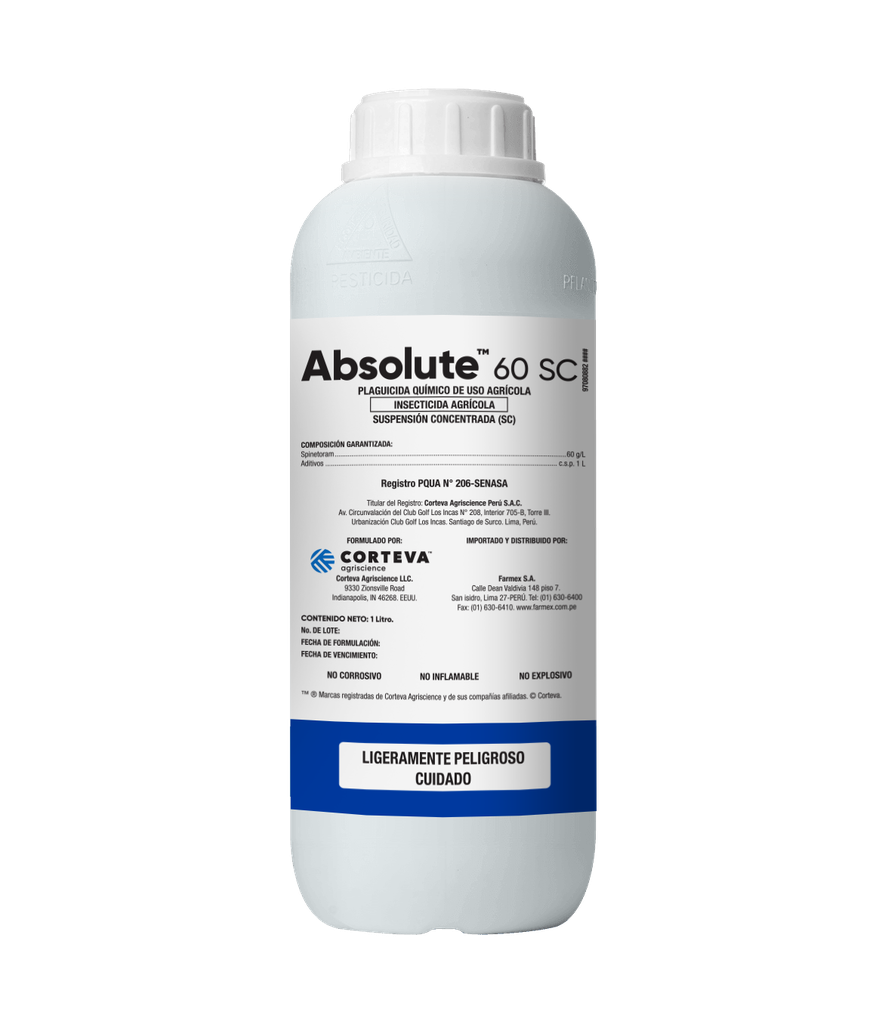 ABSOLUTE 60 SC X 250 CC. (Spinetoram)