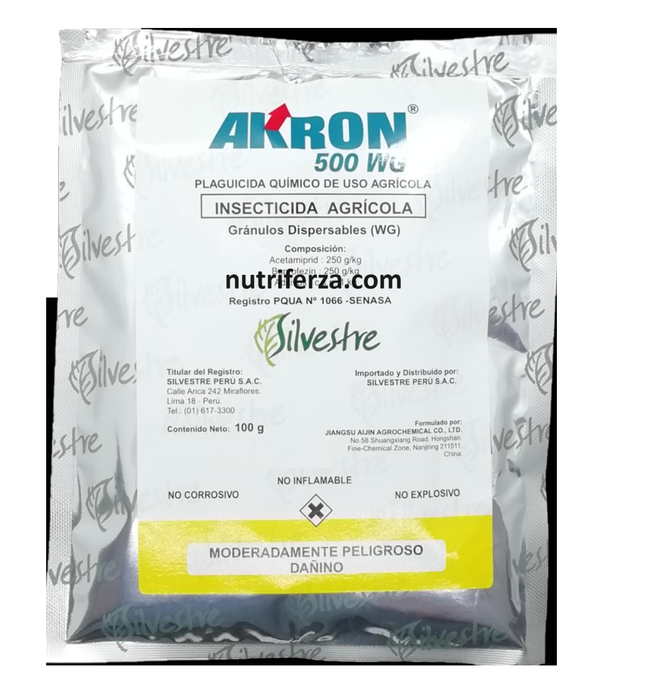 AKRON 500 WG X 100 GR (Acetamiprid+Buprofezina)