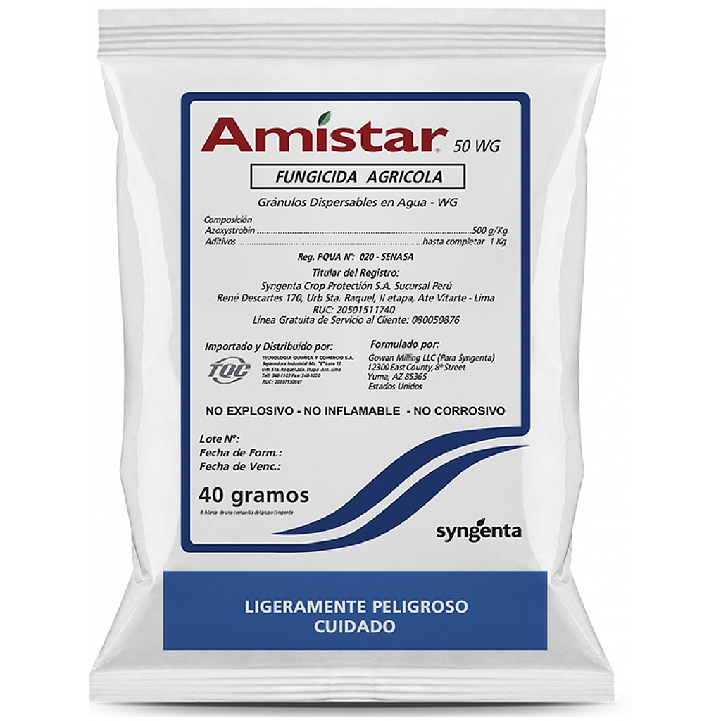 AMISTAR 50 WG X 40 GR (Azoxistrobina)