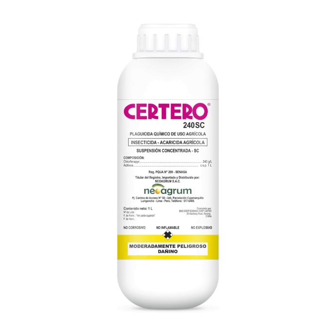 CERTERO 240 SC X  250 ML (Clorfenapyr)