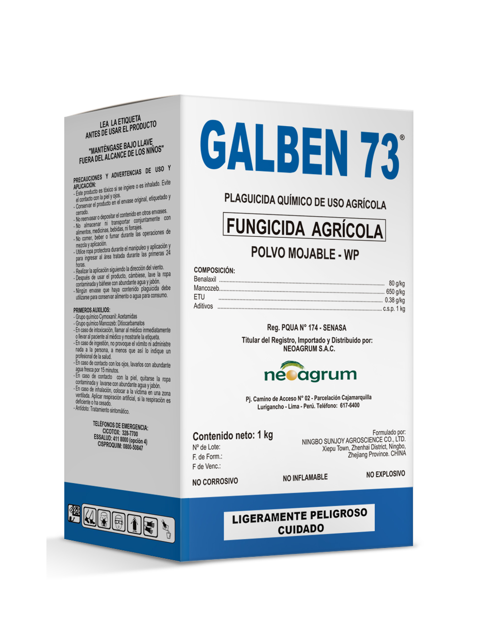 GALBEN 73 PM X 1 KG (Benalaxil+Mancozeb)