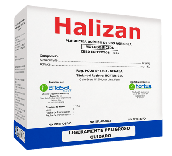 HALIZAN X 1 KG (Metaldehido)