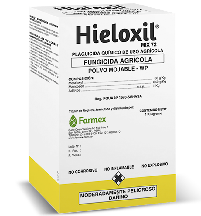 HIELOXIL MIX 72 X 1 KG (Metalaxil Mancozeb)