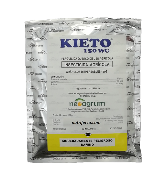 KIETO 150 WG X 100 GR (Lufenuron, Emamectin Benzoato)