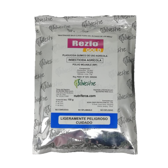 REZIO GOLD 724 WP X 150 GR (Ciromazina, Abamectina)