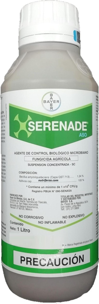 SERENADE ASO X 1 LT (Bacillus Subtilis)