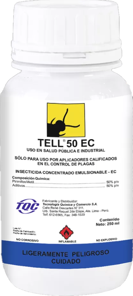 TELL 50 EC X 250 ML (Pirimifos metil)