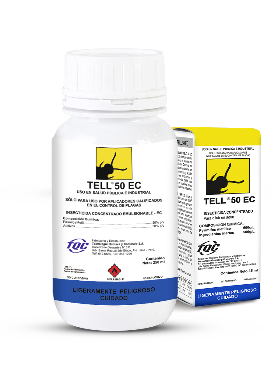 TELL 50 EC X 250 ML (Pirimifos metil)