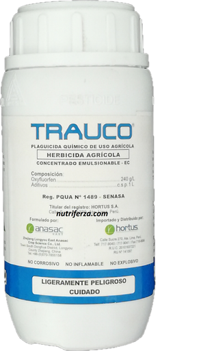 TRAUCO X 250 ML(Oxifluorfeno)﻿