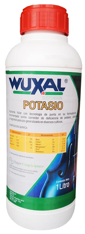 WUXAL POTASIO X 1 LT (Macro + Micronutrientes)