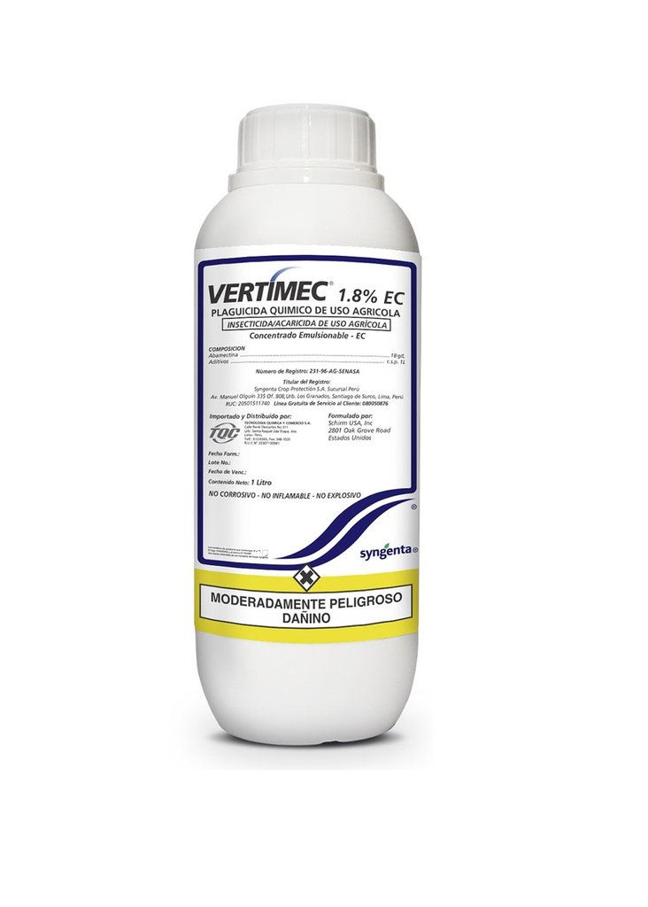 VERTIMEC 1.8 EC X 1 LT (Abamectina)