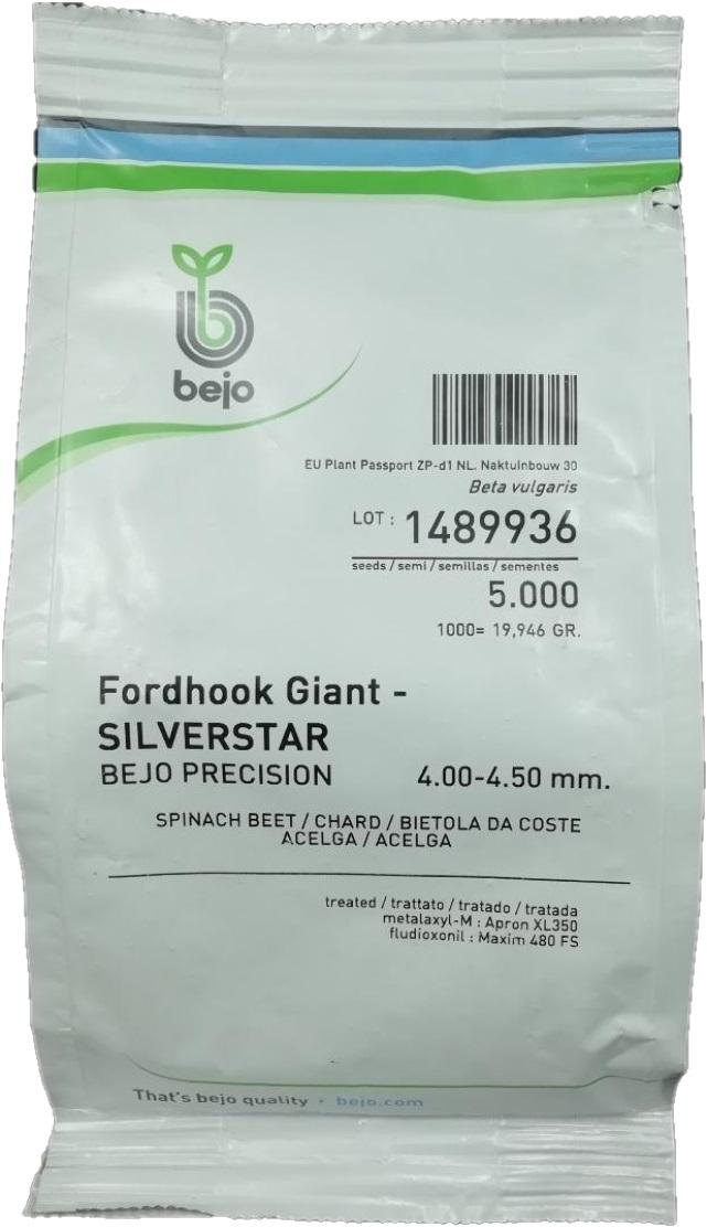 ACELGA BEJO SILVERSTAR - 5 MIL SEMILLAS/4.00-4.50