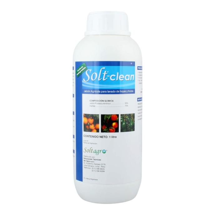 SOLT CLEAN X 1 LT (Jabón Agricola)