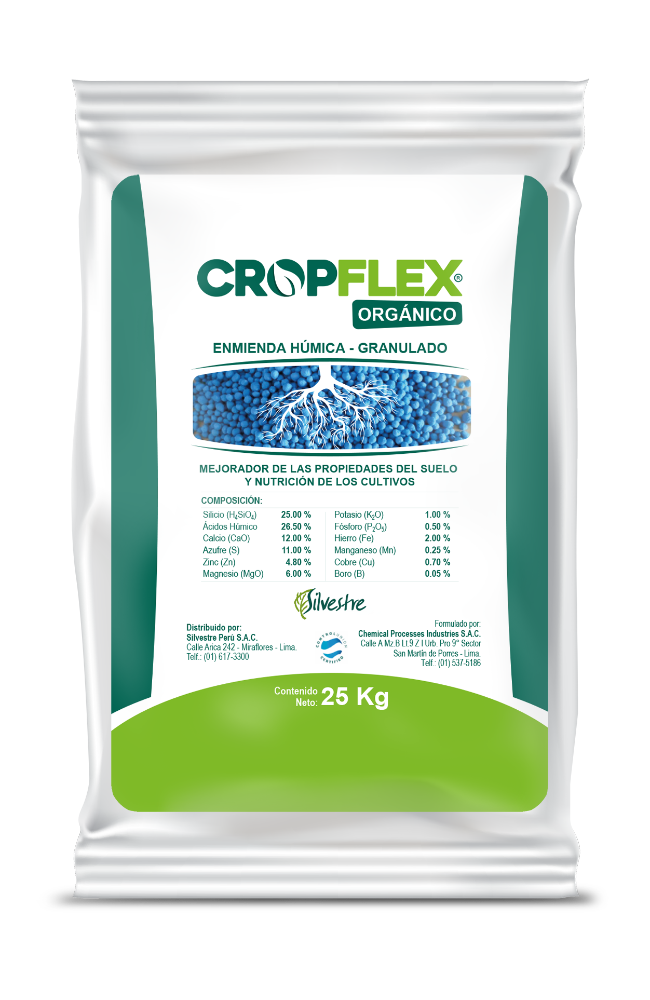 CROPFLEX SACO X 25 KG (Extractos Humicos).