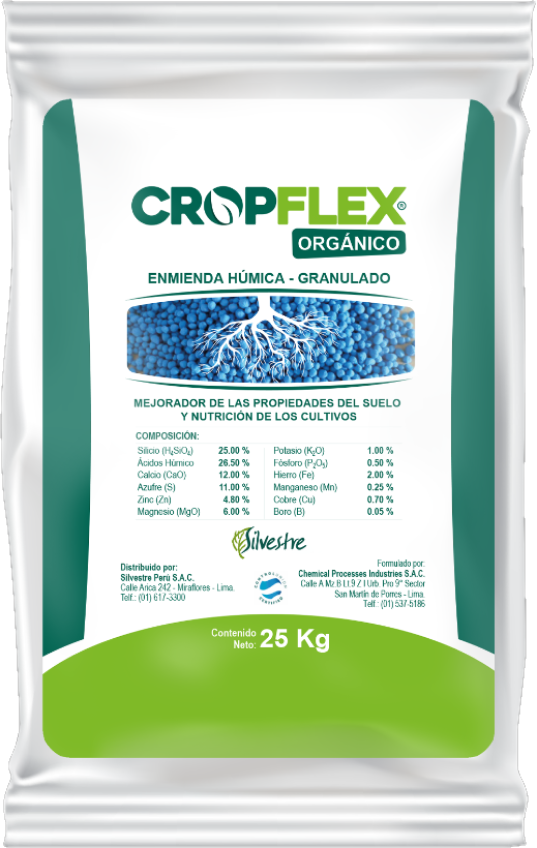 CROPFLEX SACO X 25 KG (Extractos Humicos).
