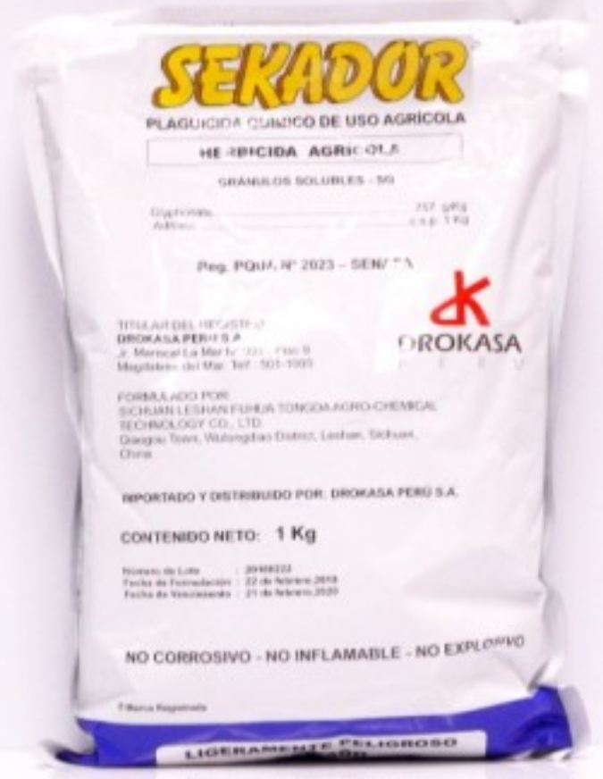 SEKADOR 75 SG X 1 KG (Glifosato)