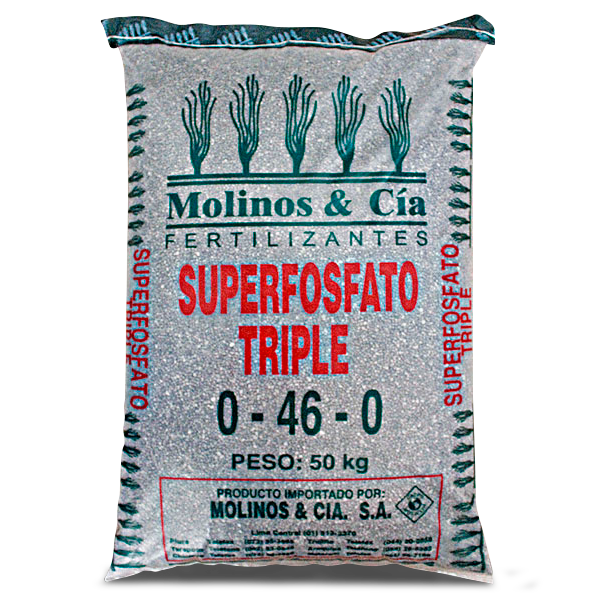 SUPERFOSFATO TRIPLE X 50 KG
