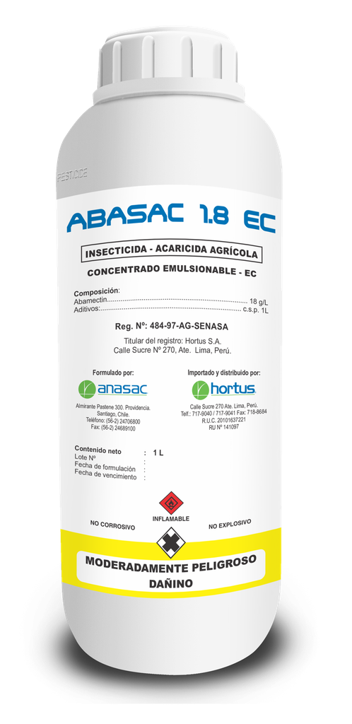 ABASAC 1.8 EC X 1 LT (abamectina)