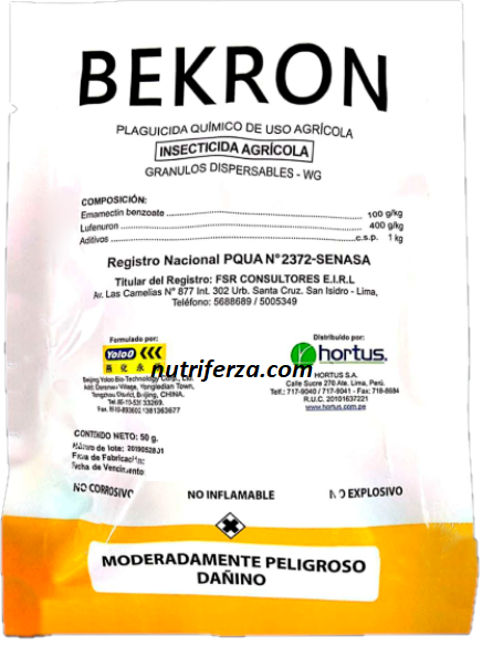 BEKRON X 100 GR (Emamectin benzoate, Lufenuron)