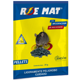 ROE MAT PELLETS x 25 GR (Brodifacoum)