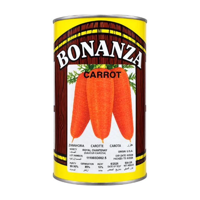 ZANAHORIA CHANTENAY X 500 GR BONANZA