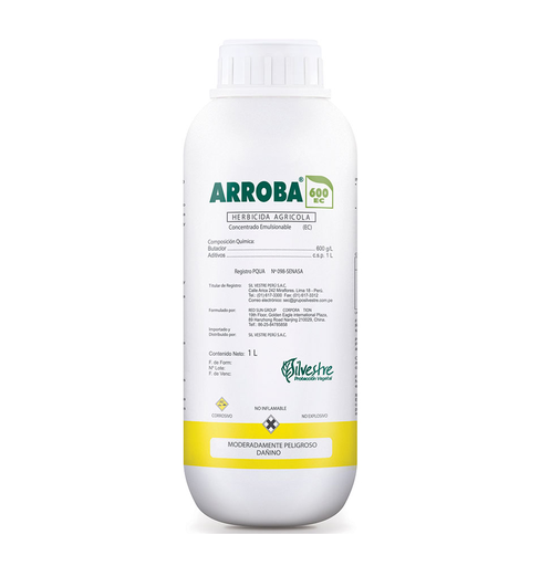 [01SIL113] ﻿ARROBA 600 EC X 1 LT (Butaclor)﻿