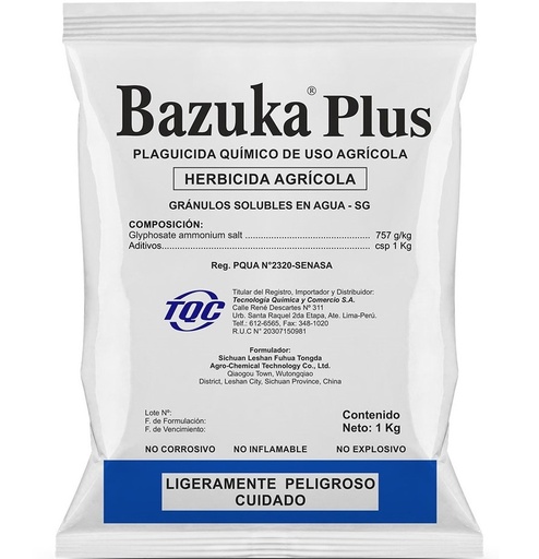 [01TQC020] BAZUKA PLUS 75 SG X KG (Glifosato)