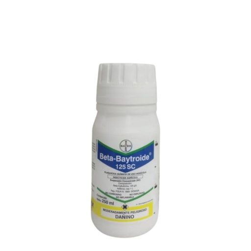 [01BAY023] BETA BAYTROIDE 125SC X 250 ML (Betacyflutrina)