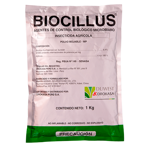 [01DRK008] BIOCILLUS X 1 KG (Bacillus Thuringiensis-Kurstaki)