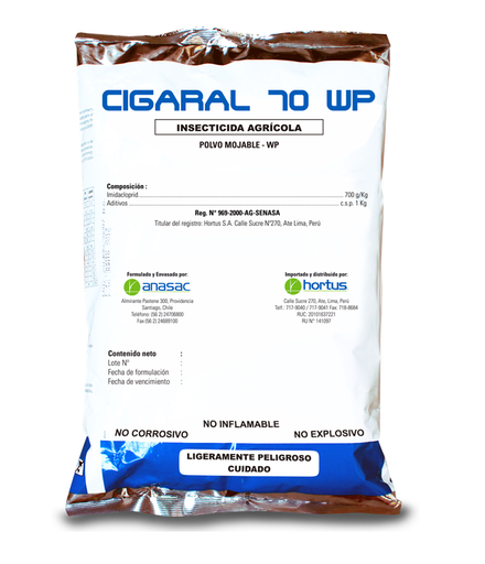 [01HOR035] CIGARAL 70 WP X 50 GR (Imidacloprid)