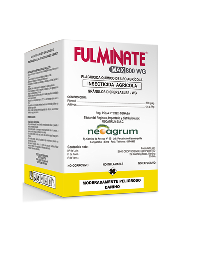 [01NEA044] FULMINATE MAX 800 WG X 100 GR (Fipronil)