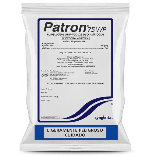 [01TQC104] PATRON 75 WP X 70 GR (Ciromazina)