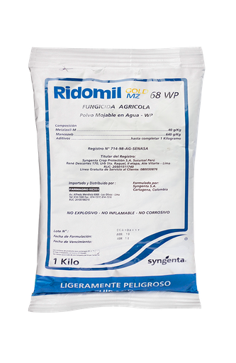 [01FAG110] RIDOMIL GOLD 68 WP X 1 KG (Metalaxil Mancozeb)