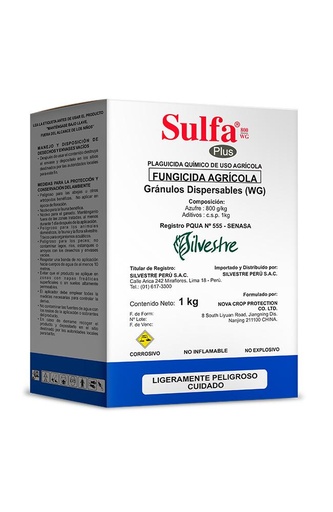 [01SIL098] SULFA PLUS 800 WG CAJ. X 1 KG (Azufre)