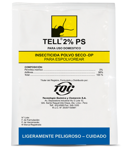 [04TQC050] TELL 2% PS X 50 GR (Pirimifos metil)
