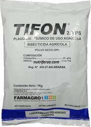 [312] TIFON POLVO SECO 2.5 PS X 1 KG (Clorpirifos)