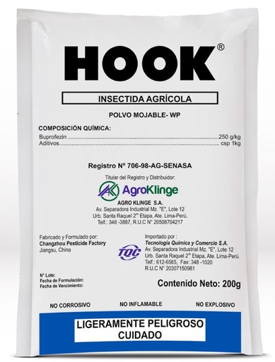 [01KLG008] HOOK X 200 GR (Buprofezin)