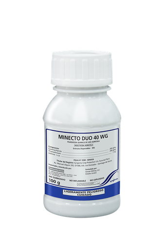[01FAG089] MINECTO DUO 40 WG X 100 GR (Cyantraniliprole + Thiamethoxam)