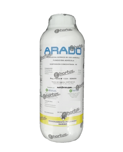 [01HOR008] ARADO X 1 LT (CHLOROTHANIL, DIMETHOMORPH)