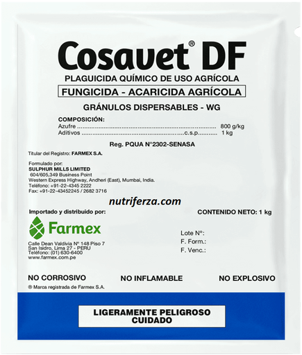 [01FAR041] COSAVET 80 WG X 1 KG (Azufre)
