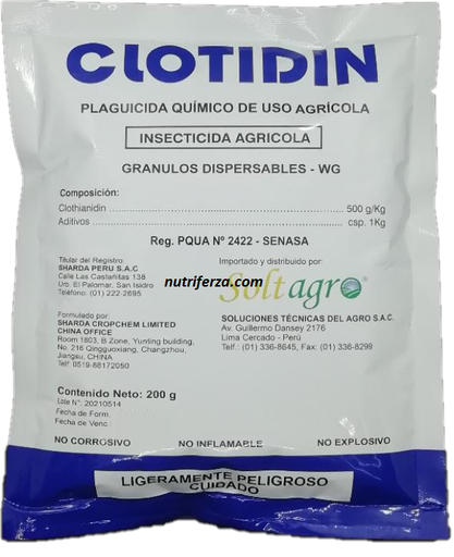 [01SOL131] CLOTIDIN x 200 GR  (Clothianidin)