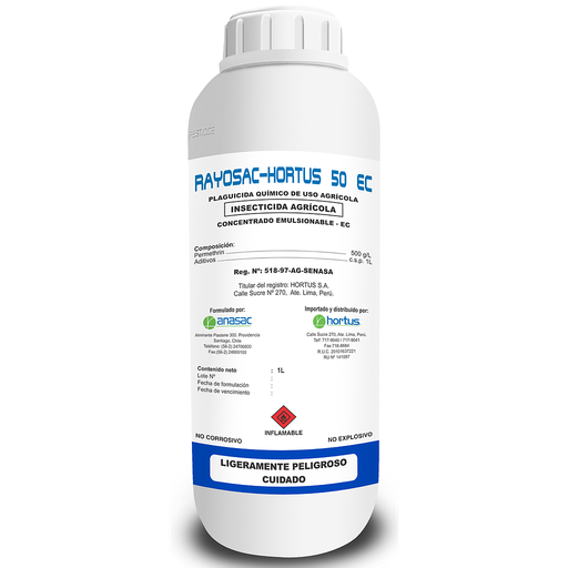 [01HOR092] RAYOSAC 50 EC X 250 ML (Permetrina)