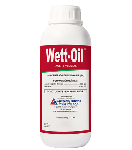 [01AND038] WETT OIL FCO. 1 LT (Aceite Vegetal)