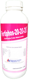 [FER20] FERTIPHOS 20-20-20 X 1 LT (Nutriente Foliar)
