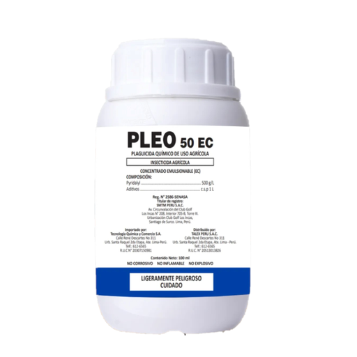 [01TQC107] PLEO X 100 ML (pyridalyl)