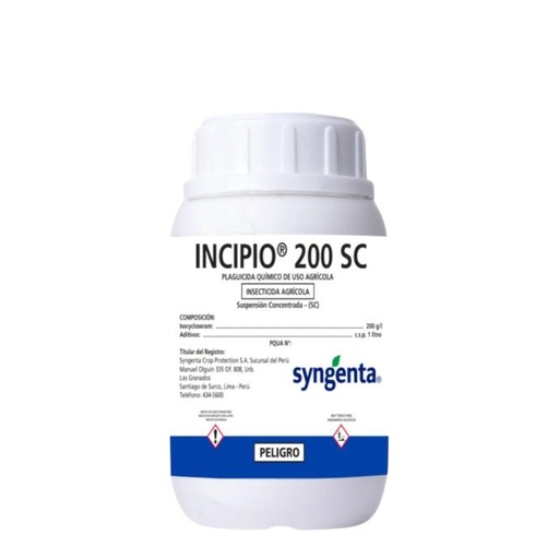 [01TQC068] INCIPIO 200 SC X 250 ML (Isocycloseram)