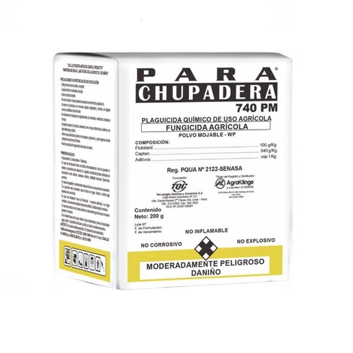 [01TAL101] PARACHUPADERA X 200 GR (Captán, Flutolanil)