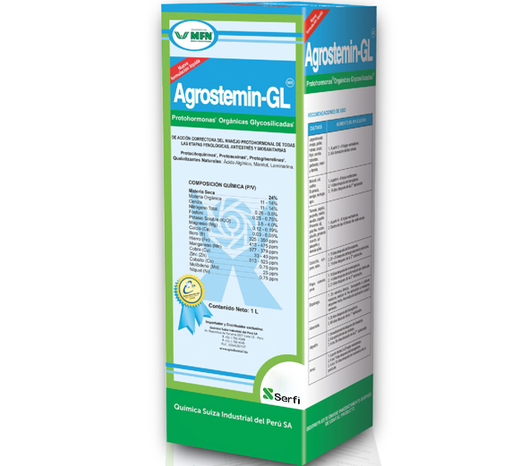 AGROSTEMIN-GL X 1 LT  (Proto. Citoquin., Auxinas, Giberelinas)
