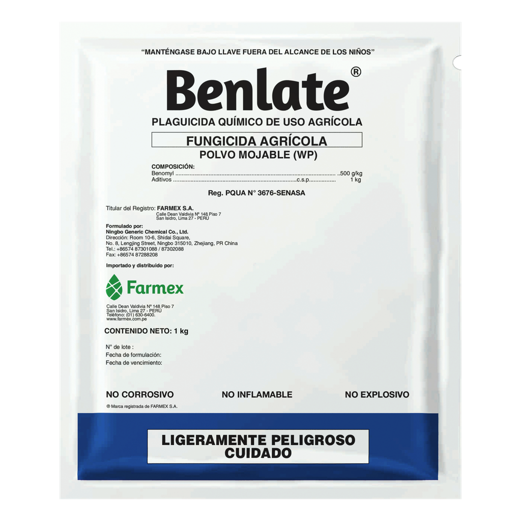 BENLATE 50 WP X 250 GR (Benomil)