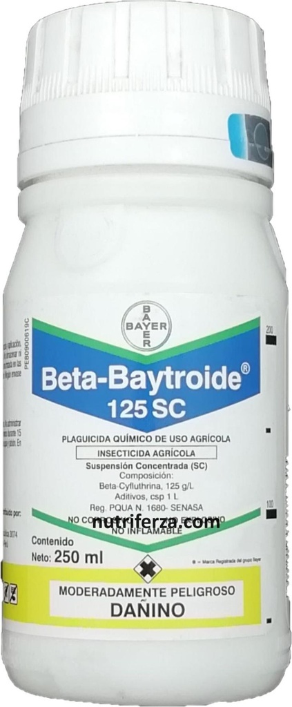 BETA BAYTROIDE 125SC X 250 ML (Betacyflutrina)